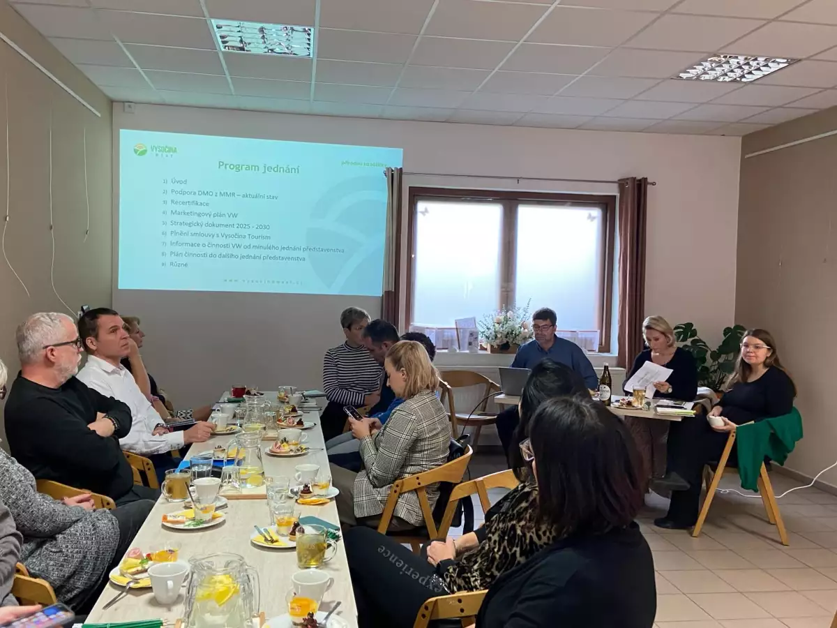 Setkání představenstva Vysočina West v Habrech
